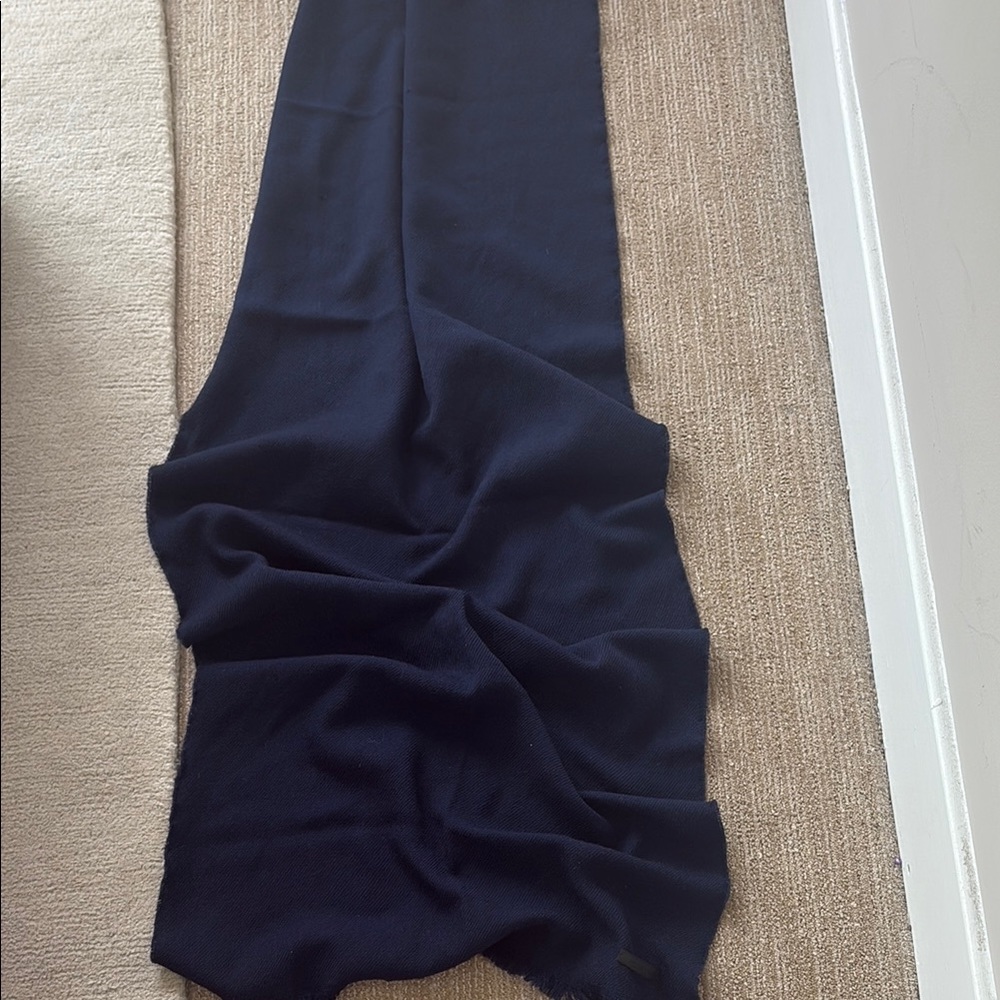 Prada men’s navy scarf